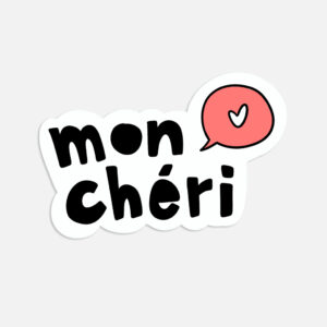 Naljepnica - Mon chéri
