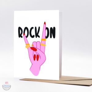 Ilustrirana-čestitka-Rock-on