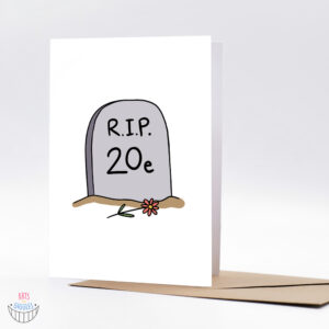 Rođendanska čestitka - RIP dvadesete