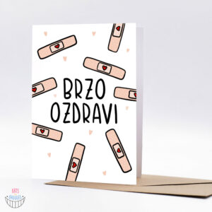 Čestika - "Ozdravi brzo"
